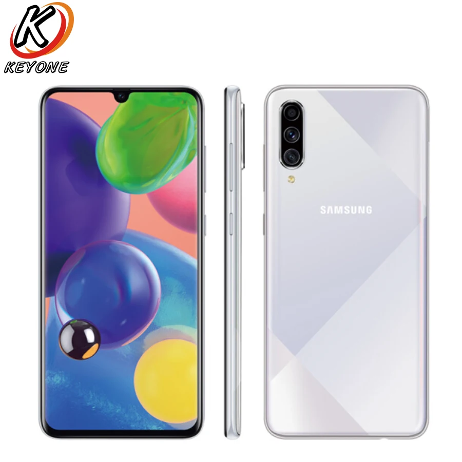 Мобильный телефон samsung Galaxy A70s A7070, 4G, 6,7 дюймов, 8 ГБ ОЗУ, 128 Гб ПЗУ, Восьмиядерный процессор Snapdragon 675, тройная камера, Android 9, NFC телефон
