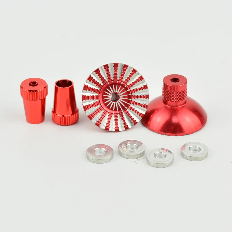 Pales d'hélices de drone RC 1 paire - Noir, Rouge, Argent, Bleu