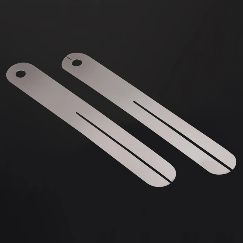 BMDT-2pcs инструмент для починки грифа зажим для грифа ремонтный инструмент протектор стальной пластины для электрогитары и баса