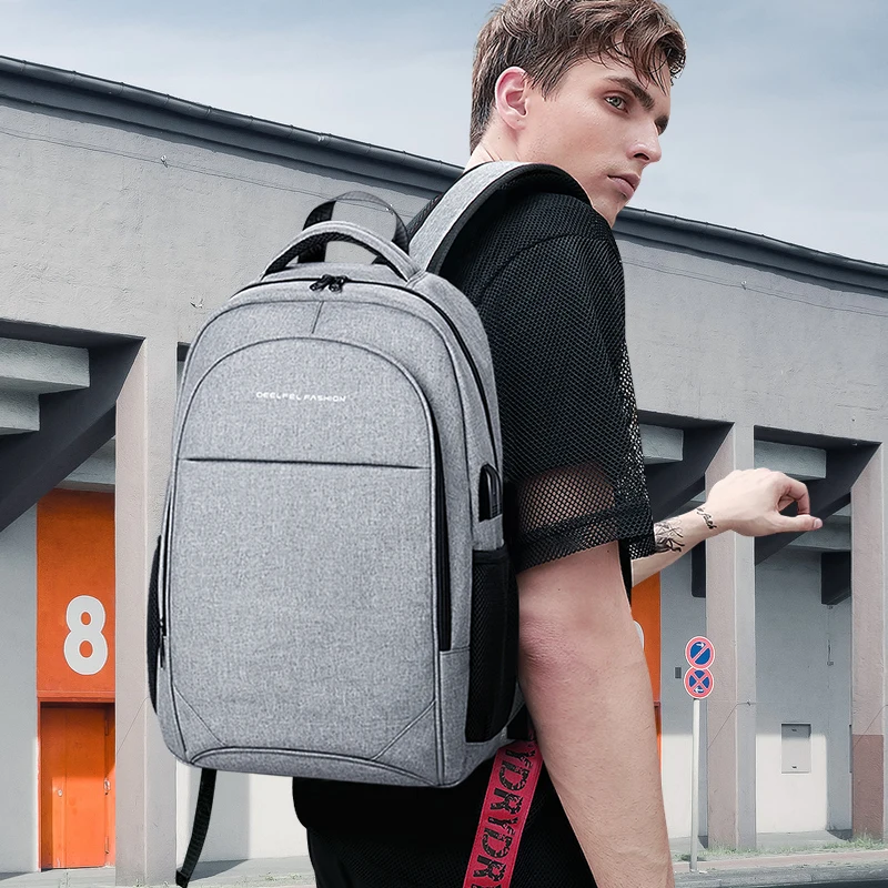 

2019 new men backpack fashion backpack Casual school backpack travel college student bag computer bag mochila Business backpack