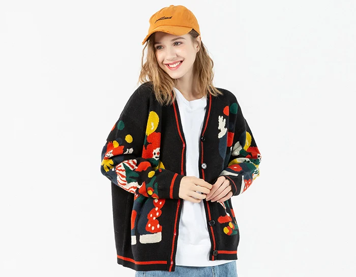 Lacible Harajuku Autumn Knitted Sweater 