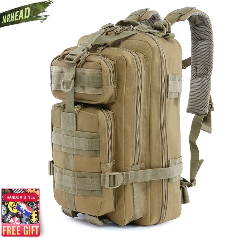 Outdoor 3P Tactical Backpack Military 900D Oxford Sport Bag Camping Climbing Rucksack Men's Traveling Hiking Fishing Bags | Спорт и