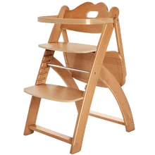 Teknum детский обеденный стул из твердой древесины портативный складной многофункциональный детский обеденный стол стул детское кресло для еды