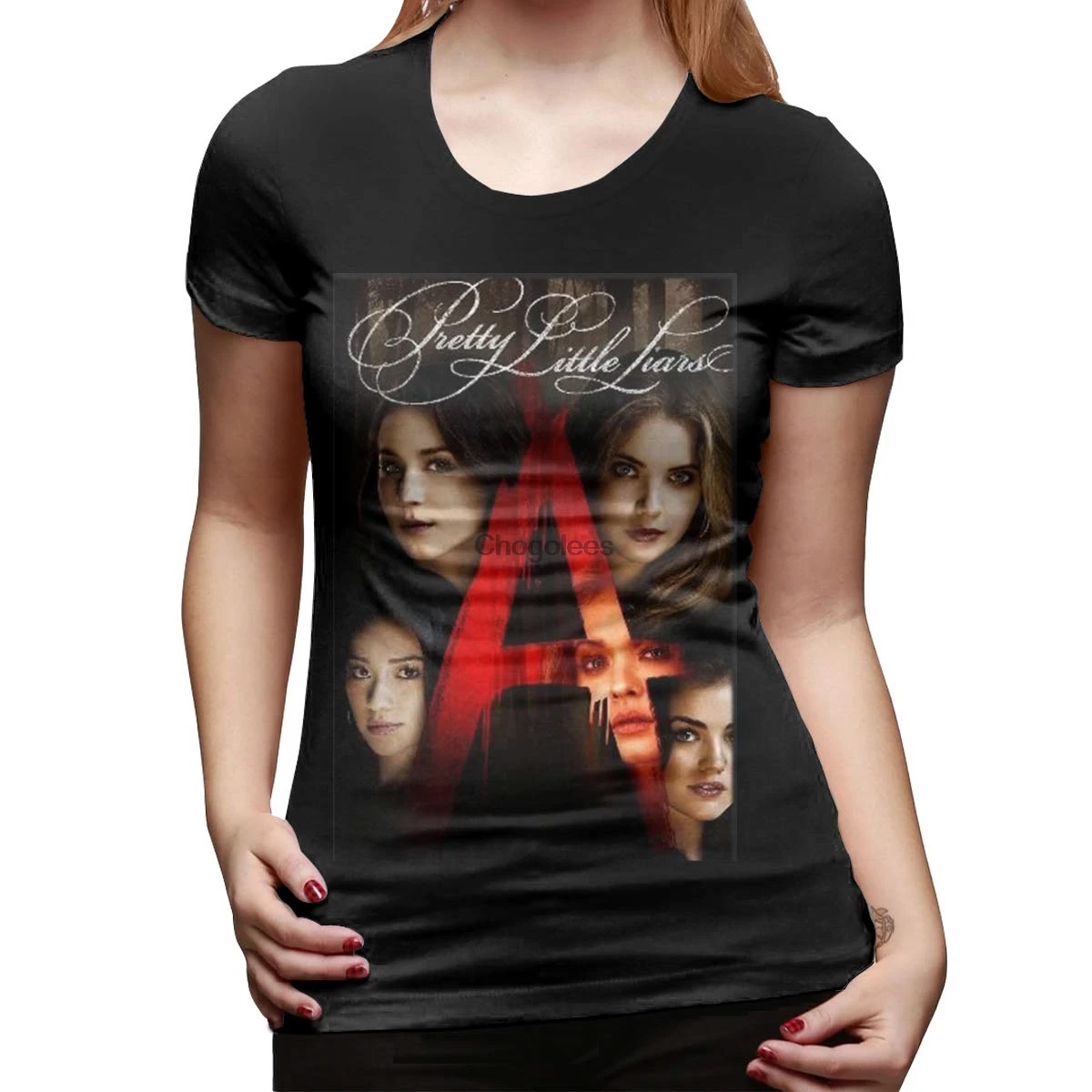 Женская футболка с коротким рукавом Pretty Little Liars | Мужская одежда