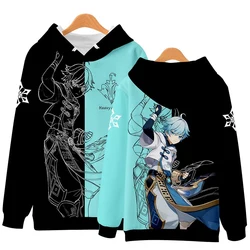 Anime Game Genshin Impact XIAO KLEE 3D Printed Sweatshirts Men Women Hoodies Streetwear Oversized Harajuku Boys Girls Pullovers