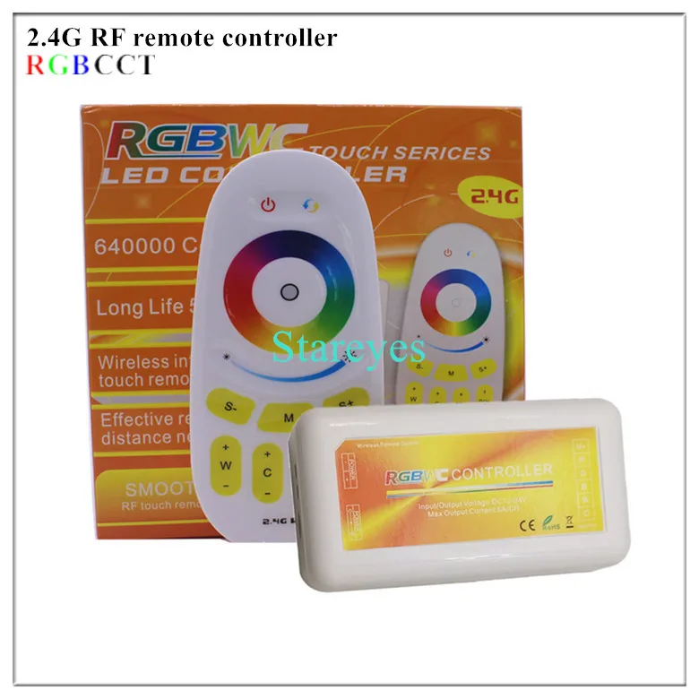 Controle remoto rf para tira led, receptor