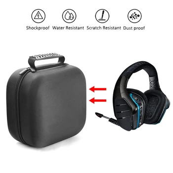 

Portable Case For Logitech G933 Artemis Spectrum Wireless 7.1 Gaming Headset Case Protective Cover Box Bag Universal