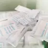 20/50/100 Pack 0.5g Non-Toxic Silica Gel Sachet Desiccant Damp Kitchen Room Living Moisture Dehumidifier Accessorie Absorber Bag 4