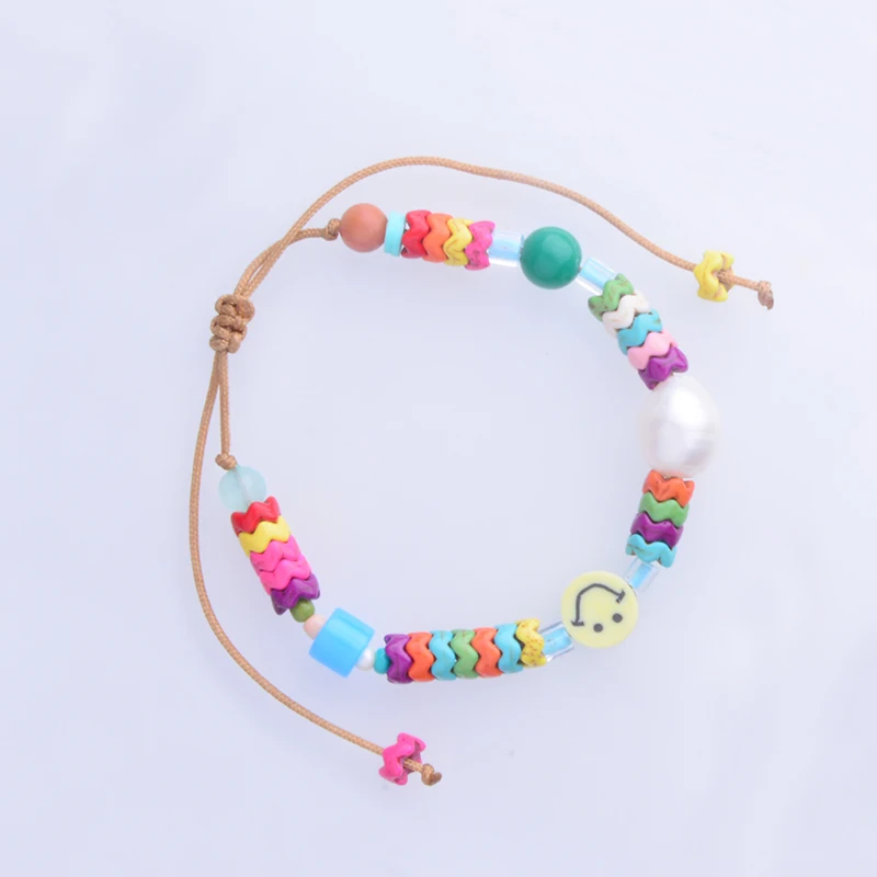 bracelet Pulseras mujer moda повязка на руку vsco девушка жемчужный браслет забавный браслет богемные Бохо Пресной воды Жемчужные Браслеты для женщин - Окраска металла: bracelet
