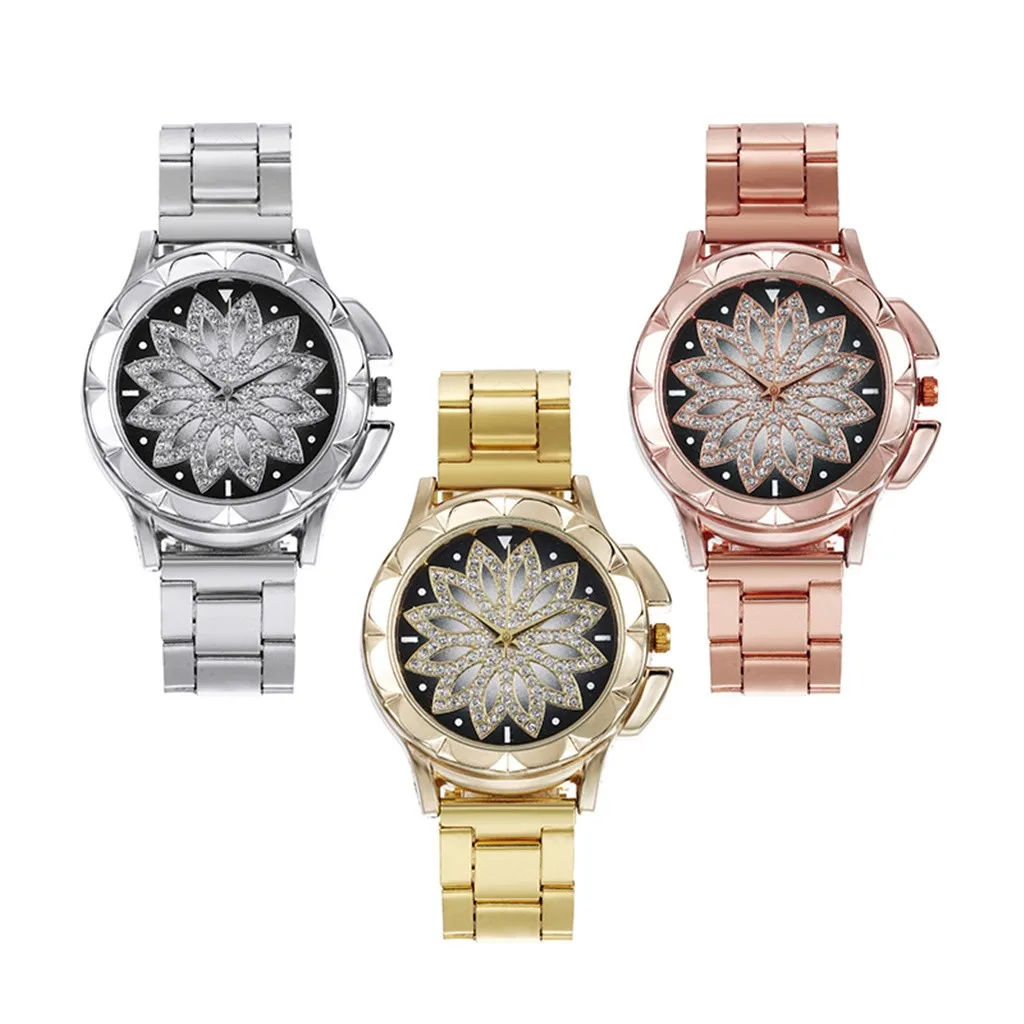 Watch For Women 2020 Fashion Stainless Steel Silver Mesh Strap Female Clock Luxury Diamond Quartz Ladies Watches Gift Watch#28