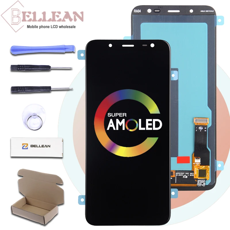 Акция дисплей 5 6 дюйма Catteny J6 2018 для Samsung Galaxy J600 ЖК-дисплей с сенсорным