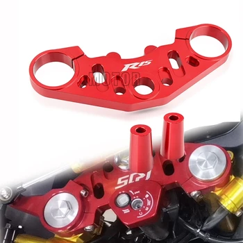 

For YAMAHA YZF-R15 YZFR15 YZF R15 V3 R 15 V3 2017-2020 2019 2018 Motorcycle Accessories Aluminum Performance Triple Clamp Wire