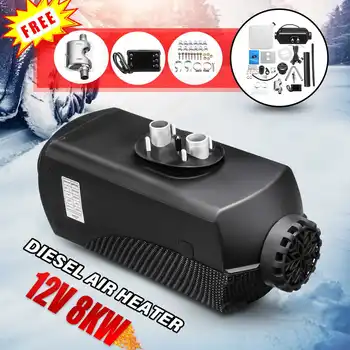 

Car Heater 12V 8KW Air Diesels Heater 8000W Parking Heater LCD Monitor for RV Car Truck Boat автономный отопитель 12v ventilador