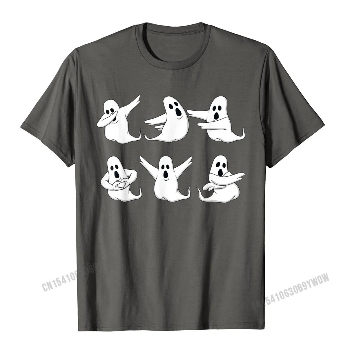 Hip hop Camisa Birthday Short Sleeve Summer Fall T Shirt Plain Crew Neck Pure Cotton T Shirts Male Tshirts Drop Shipping Dancing Ghosts Dance Challenge Boys Girls Kids Halloween T-Shirt__638 carbon