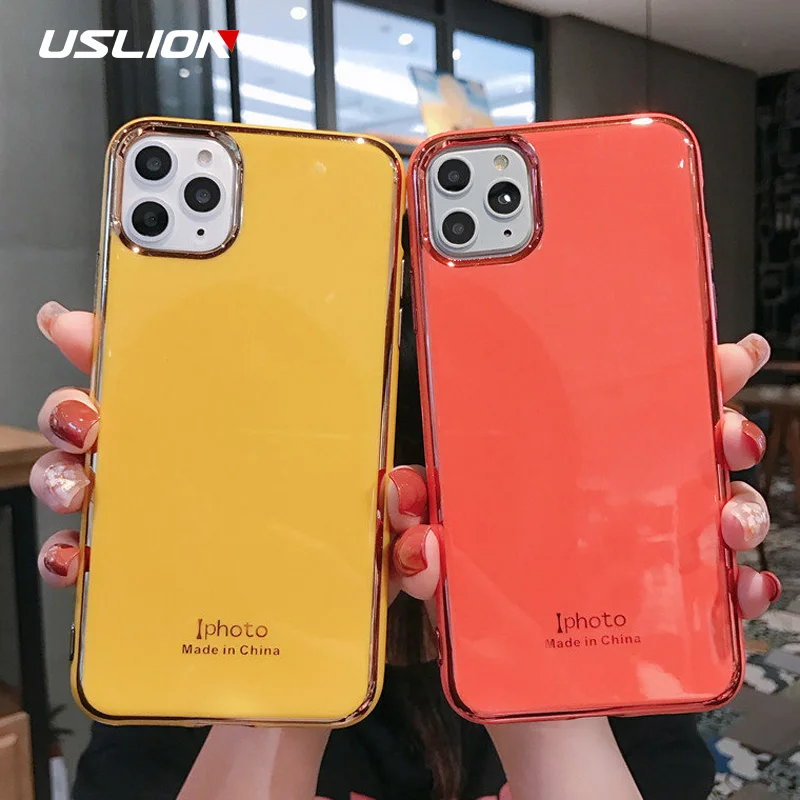 Силиконовый чехол для iPhone 11 Pro Max X XS XR Xs 6 6S 7 8 Plus | Мобильные телефоны и аксессуары
