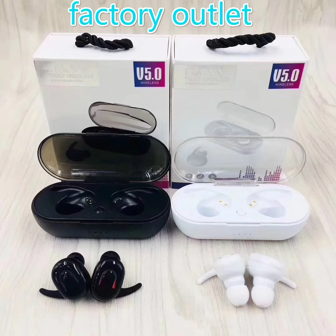 

TWS-1 Bluetooth V5.0 Earbuds Dual Ear Stereo Mini Wireless Sports Earphone In-Ear Touch Control Running True Wireless vs i12 i9s