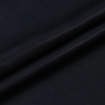 

Gambiered Canton Gauze Black Silk Fabric 27 Momme