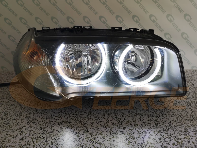 Для BMW E83 X3 facelift 2007 2008 2009 2010 ультра яркий SMD светодиодный ангельские глазки набор