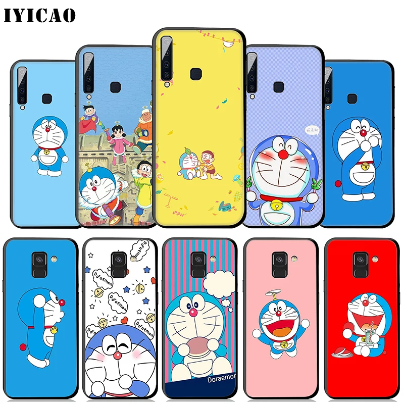IYICAO Doraemon аниме мягкий чехол для samsung Galaxy A50 A60 A70 A40 A30 A20 A10 M10 M20 M30 M40 телефона |