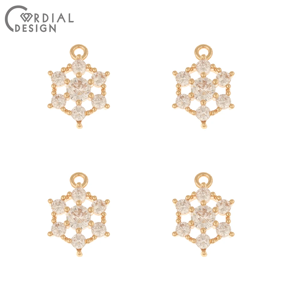 Cordial Design 50Pcs 10*14MM Earrings Making/Hand Made/DIY Pendant/Jewelry Accessories/Charms/Jewelry Findings & Components - cordial