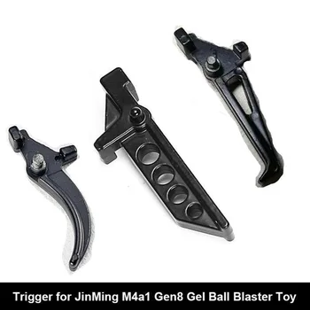 Upgrade Metalen Trigger Voor Jinming Gen8 M4A1 Gel Bal Blasters Water Games Speelgoed Geweren Vervanging Accessoires
