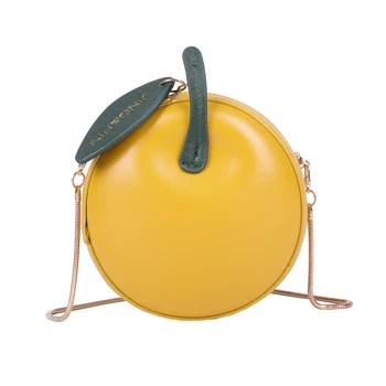 

Cute Apple Shaped Crossbody Bag Women Classic Texture Creative Design Chic Leisure Mini Purse Female Fashion Shoulder Handbag