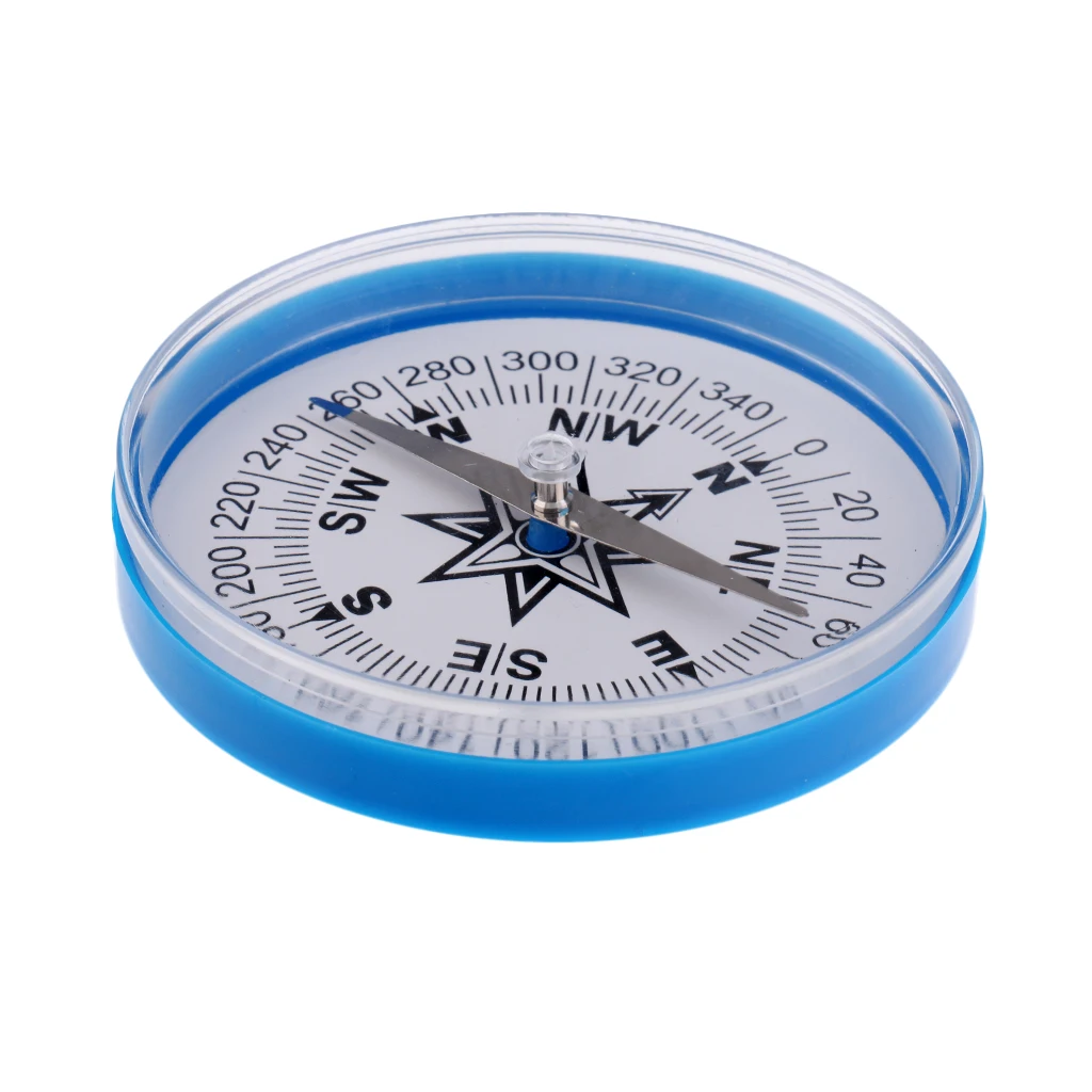 100mm Large Compass / North Arrow with Magnetic Needle and Plastic Case