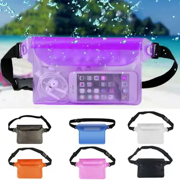 

2019 Waterproof Waist Bag Men Chest Pack Women Adjustable Handbag Fashion Unisex Sport Waist Bags Ladies Belly Pack Phone Pouch