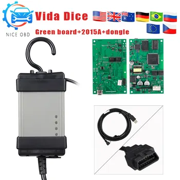 

Vida Dice For Volvo Full chip Diagnostic Tool 2014D For VOLVO Vida Dice PCB green Board Full Set V2014D OBD2 tool Multi-Language