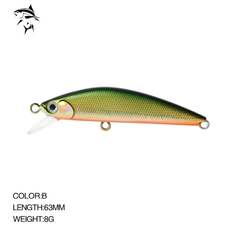 

2021 63 HS Minnow lure fishing lures 2020 Mini fish ice swimbait crank japan fishing tackle pesca bass trout lures