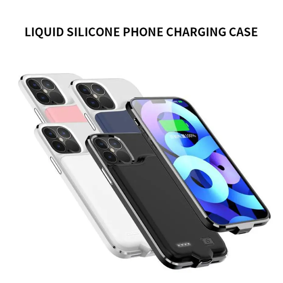 best case for iphone 12 pro max PINZHENG Battery Charger Case For iPhone 7 8 6S Plus Charging Case For iPhone X XS 13 12 11 Pro Max Portable Power Bank Charger best case for iphone 12 pro max