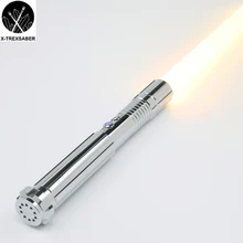 Sabre Laser X TREX RGB, poignée en métal, 12 couleurs, 10 ensembles, polices de son, jouets, cadeau Cosplay