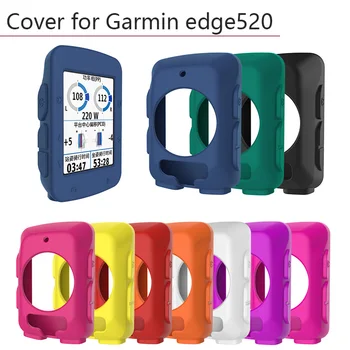 

Silicone Skin Cover Protective Case Cycling Tracker Shell GPS Smart Watch Protector for Garmin Edge520 Replacement Accessories