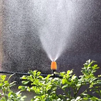 

25x Adjustable Misting Nozzle Head Adapter Sprinkle Irrigation Dripper Garden