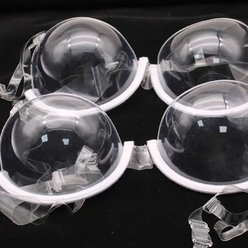Women Fashion Ultra-thin Underwear Cup Transparent Push Up Strap Invisible Bras Clear style look very sexy sex toys for woman 4