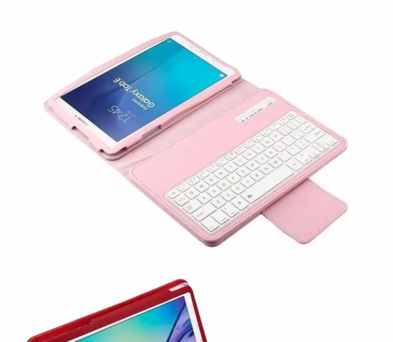 Чехол для samsung GALAXY Tab E 9,6 T560 T561 Съемный беспроводной Bluetooth клавиатура портфель чехол-книжка+ подарок