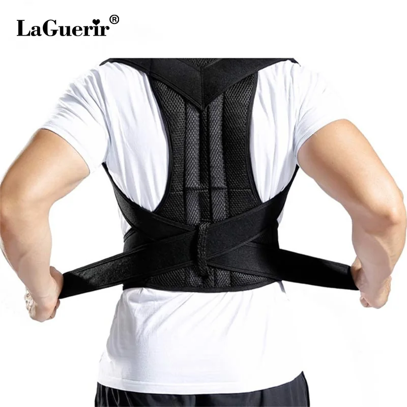 

Therapy Posture Corrector Adjustable Back Shoulder Lumbar Clavicle Brace Support Clavicle Support Brace Support Belt