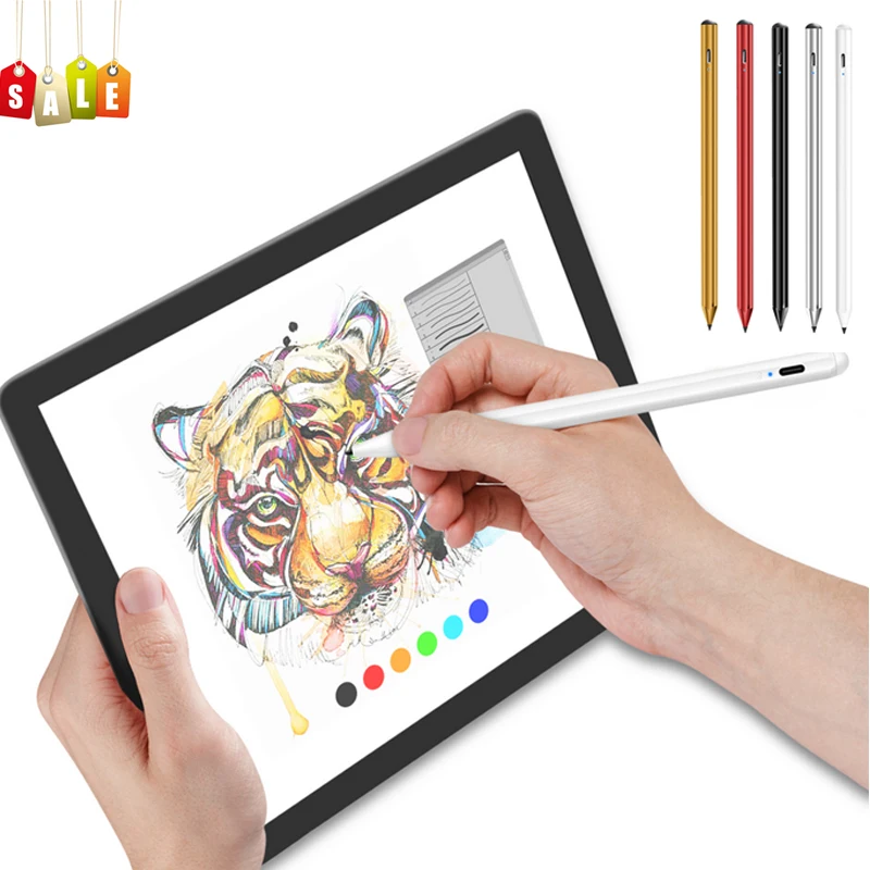 Для iPad карандаш Apple ручка стилус для iPad 9,7 Pro 11 12,9 Air 3 10,5 10,2 Mini 5 стилус для Apple Pencil 2 1