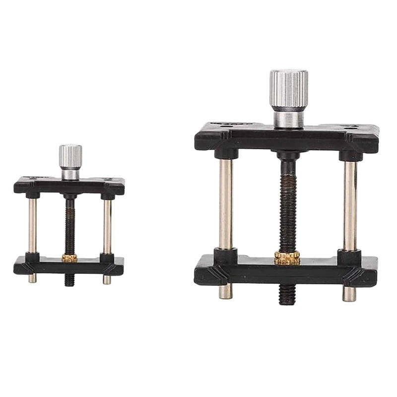 

2Pcs/Set Watch Movement Holder Fixed Base Multi Function for Watchmaker Watch Clamp Watches Repairing Accessory Tools