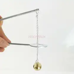 Objet de démonstration d'expansion et de contraction thermique en boule de cuivre, matériel d'expérimentation 