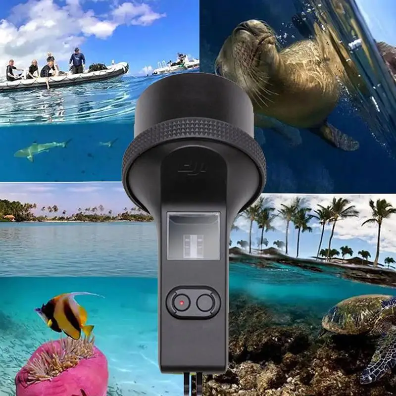 Водонепроницаемый чехол для DJI OSMO Карманная камера Оригинальная вставка корпус Защита под водой противотуманная Крышка 60 м Дайвинг оболочка wi U4F8