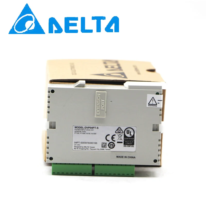 Модуль Delta PLC DVP04PT-S SS2 series 4-точечный модуль измерения температуры входного