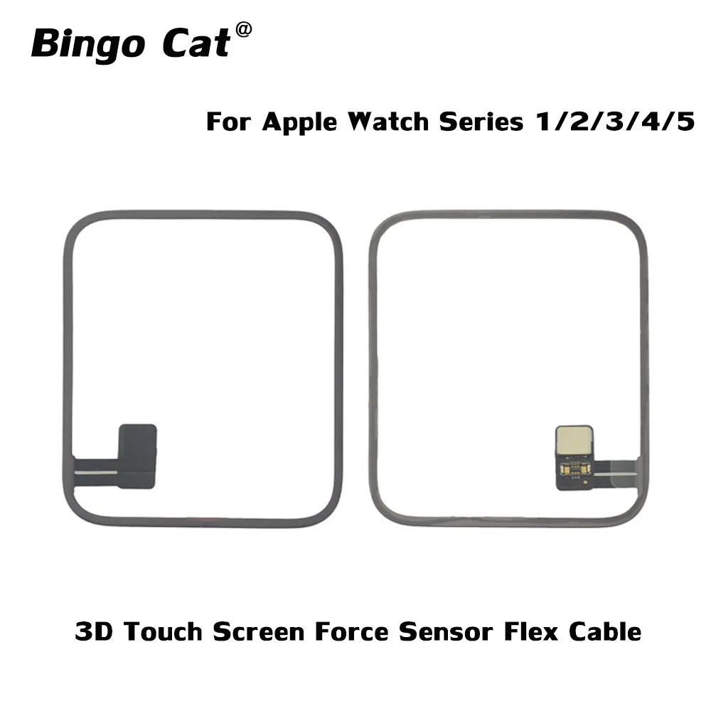 5 шт. для Apple Watch Series1 2 3 4 38 мм 42 40 44 3D сенсорный экран датчик силы гибкий кабель лента