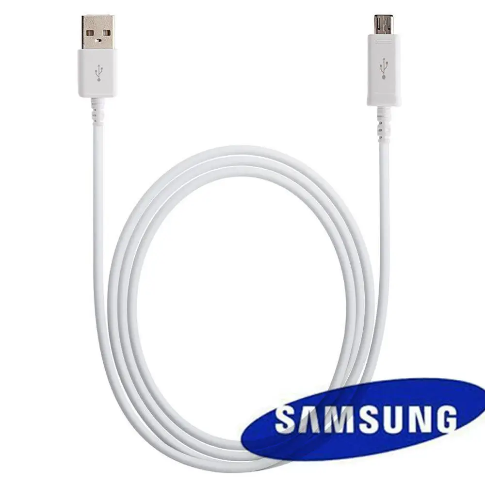 Samsung Galaxy USB Micro кабель передачи данных для быстрой зарядки 1 м 1,5 м 2A для samsung NOTE 4 5 S6 S6 EDGE s6 edge+ S7 S7 Edge черный белый