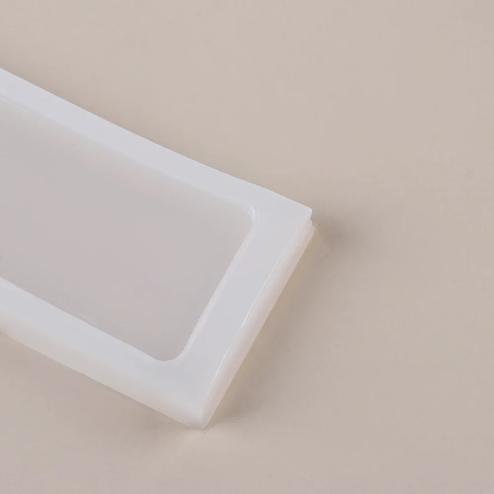1 шт./компл. прямоугольная силиконовая Закладка форма, DIY Закладка форма для изготовления эпоксидной смолы ювелирные изделия DIY ремесло силиконовая Прозрачная форма