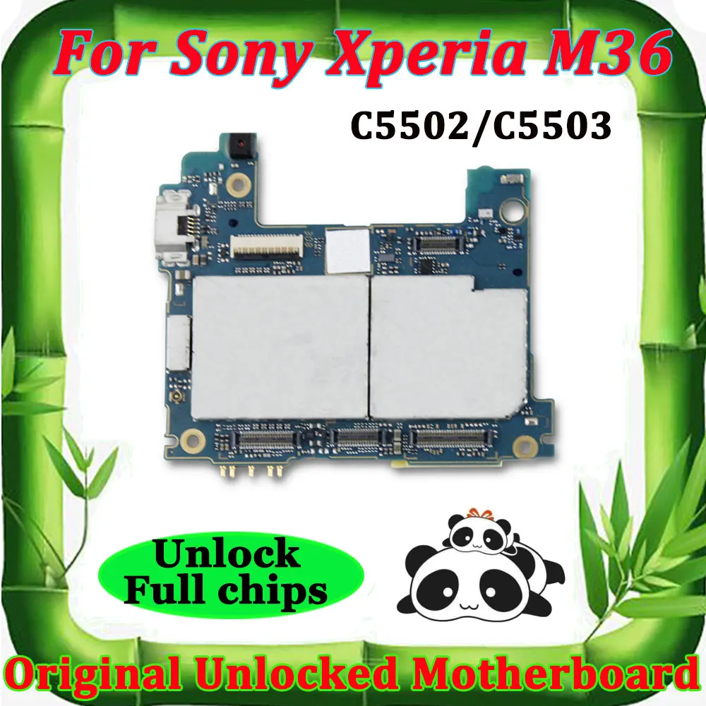 Полные чипы разблокированная материнская плата для sony Ericsson Xperia M36 C5502 C5503 разблокировка материнская плата Android материнская плата платы