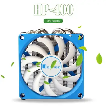 

Jonsbo HP-400 CPU Cooling Fan 4 Heat Pipes Radiator for HTPC Case All-In-One Computer Ultra-Thin CPU Cooler