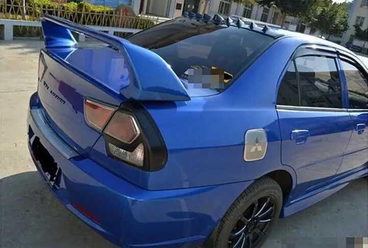 Высокое качество ABS краска автомобиль задний багажник спойлер крыло для Mitsubishi 08-11 LANCER EVO 10 OEM 2008 2009 2010 2011