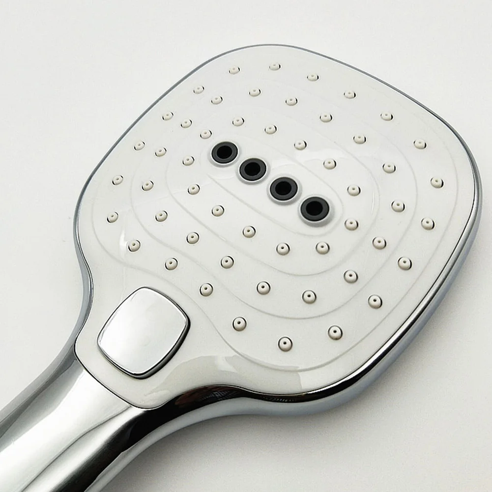 Электропластина поверхность ручной душевая головка 3 режима Кнопка регулировки Rustproof ванная комната большой спрей прочный практичный дом