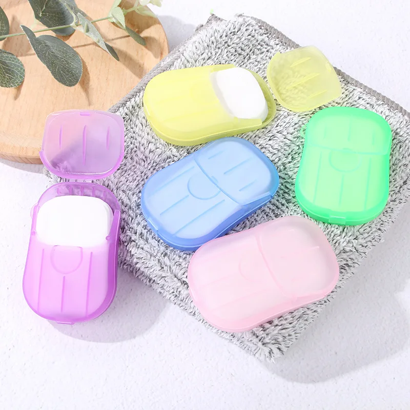 2Packs Disposable Boxed Soap Paper Travel Portable Hand Washing Box Scented Slice Sheets Mini Soap Paper Outdoors Clean Tools 2Packs Disposable Boxed Soap Paper Travel Portable Hand Washing Box Scented Slice Sheets Mini Soap Paper Outdoors Clean Tools
